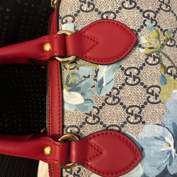 GUCCI Supreme Blooms Mini Boston Bag - Picture 6 of 9